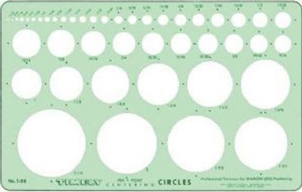 Picture of Template, Circle, 42 1/32"-2-1/4"