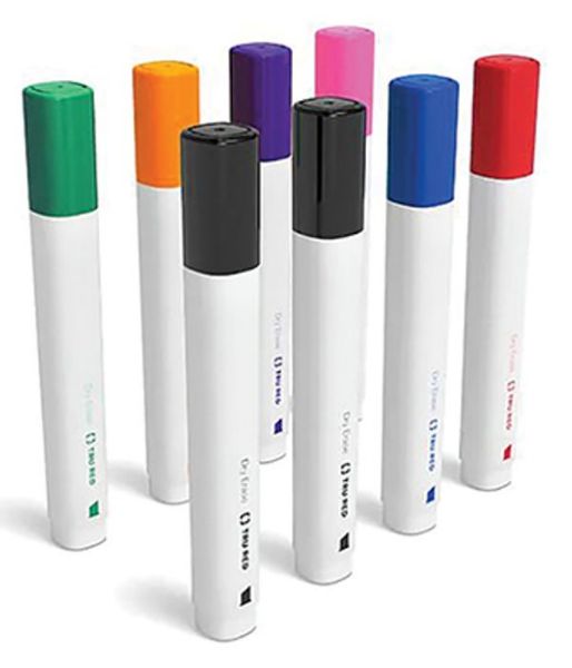 Picture of Marker, Dry Erase, Broad 8 Colors