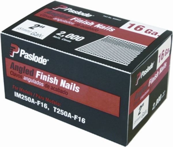 Picture of Nails, Finish, Angled 16 Ga, 1-1/2"L, Box 2000
