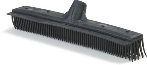 Picture of Squeegee, Floor, Straight, Rubber, w/Brush 12" Wide