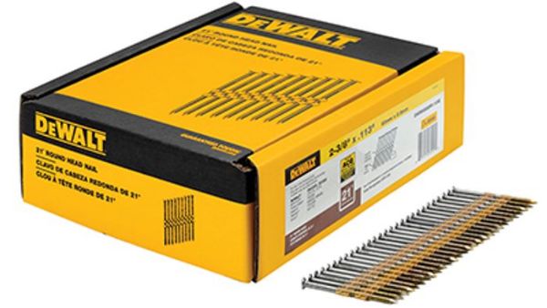 Picture of Nails, Framing, Strip, Smooth Shnk, RH 2-1/2”x.131, 21°, Box 2000