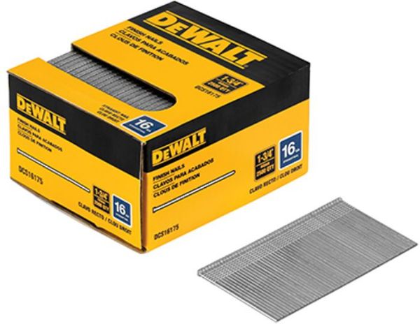 Picture of Nails, Finish, Box of 2500 16 Ga, 1-3/4”L
