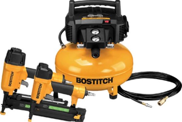 Picture of Nailer, Brad/Finish, Pneumatic, Combo Kit w/Compressor & Accessories