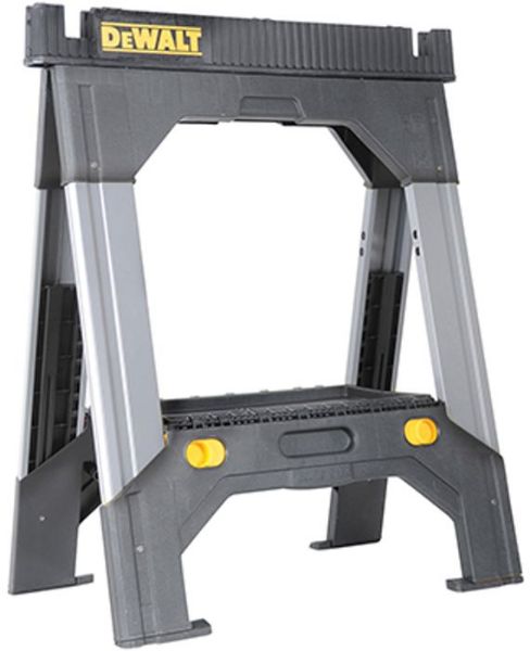 Picture of Sawhorse, Adjustable, Metal Legs 