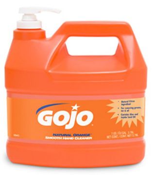 Picture of Hand Cleaner, Orange, Smooth, Gojo Gallon, Pump