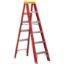 Picture of Ladder, Step, Fiberglass 8', TypeIA, 300lb Rating