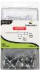 Picture of Rivet, Blind, Aluminum Mandrel, 100pc 1/4"D, Grip to 1/4"