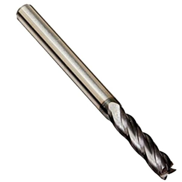 Picture of Mill, End, Single, HSS, 4 Flute 1/4"x3/8" Shank Dia.