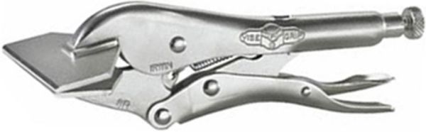 Picture of Pliers, Sheet Metal. Locking 8"L, 3-1/8" Jaw, 1-3/4" Throat