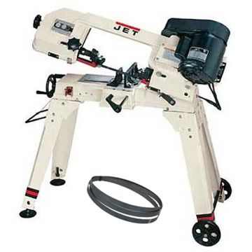 Picture of Saw, Band, Hortizontal, School Pkg, w/6 Blades 5"x6", 1/2HP, 1Ph, 115V