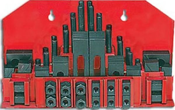 Picture of Clamping, Kit, w/Rack, 52pc 1/2"-13 Stud, 5/8" Table Slot