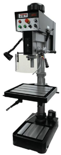 Picture of Drill Press, Floor Model, EVS, Geared Hd,w/115V,1Ph Inverter 20"H, 2HP, 230V, 3Ph