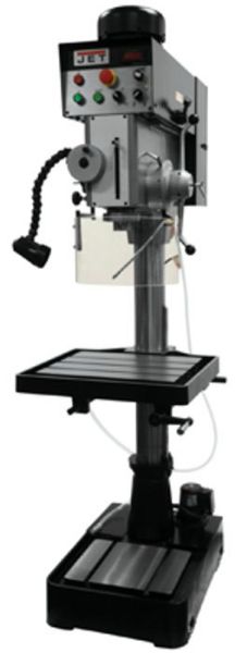 Picture of Drill Press, Floor Model, EVS, Geared Head, w/Power Downfeed 20"H, 2HP, 230V, 3Ph