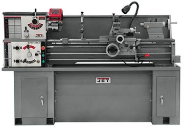 Picture of Lathe, Bench, Geared Head, w/Cabinet Stand 13"x40", 2HP, 1Ph, 230V