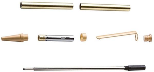 Picture of Pen, Slimline, Hardware Kit Satin Gold