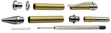 Picture of Pen, Cuban, Hardware Kit Platinum Finish