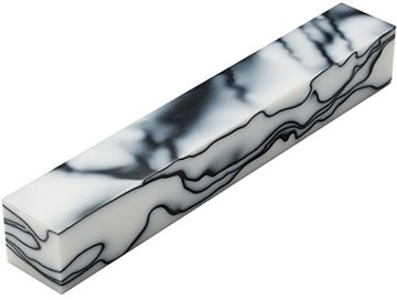 Picture of Blank, Acrylic, Pen Turning Black/Ivory, 3/4"x3/4"x5"