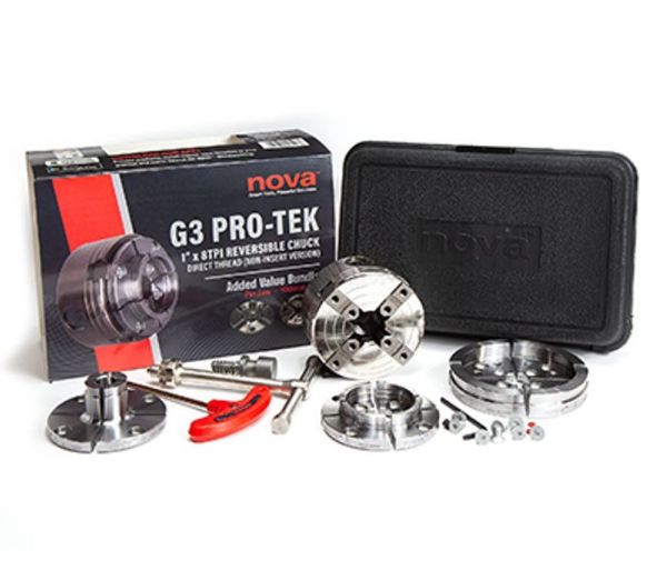 Picture of Lathe, Chuck Pro-Tek G3 1"x8 TPI