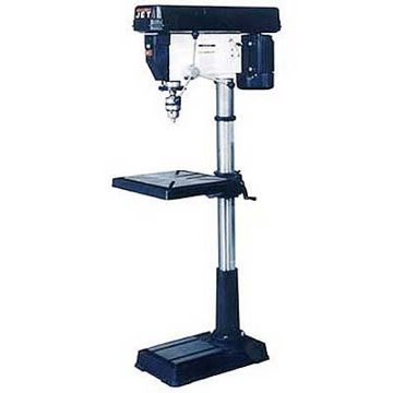 Picture of Drill Press, Floor Model, Step Pulley, 12 Spd 20"H, 1.5HP, 1Ph, 115/230V