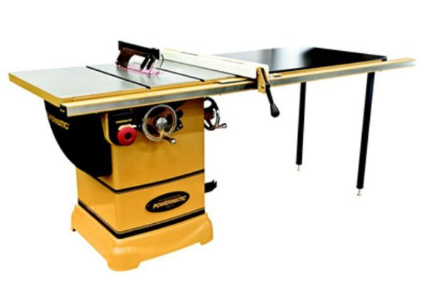 Picture of Saw, Table, Left Tilt 10" Blade 1.75HP,1Ph,115-230V,52" Fence