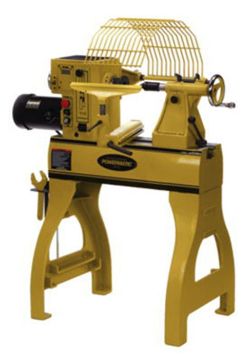 Picture of Lathe, Wood, 2 Speed, VS, Short Bed 20"x20", 2HP 1 or 3Ph, 230V
