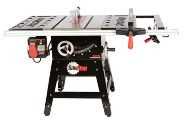 Picture of Saw, Contractor's, Left Tilt, 52" Fence 10", 1-3/4HP,1Ph, 115-230V