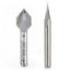 Picture of Router Bit, Carbide, CNC, Sign making, 2pc 1/4” Shank