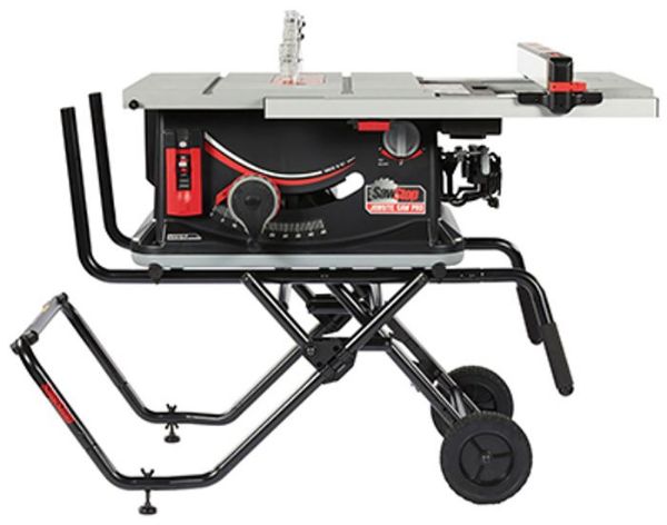 Picture of Saw, Jobsite Pro, Left Tilt,w/Fence & Cart 10", 1.5HP, 1 Ph, 120V