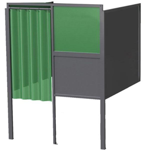 Picture of Welding, Booth, Arc, Wall Mount Starter Unit 60"x60"x76"