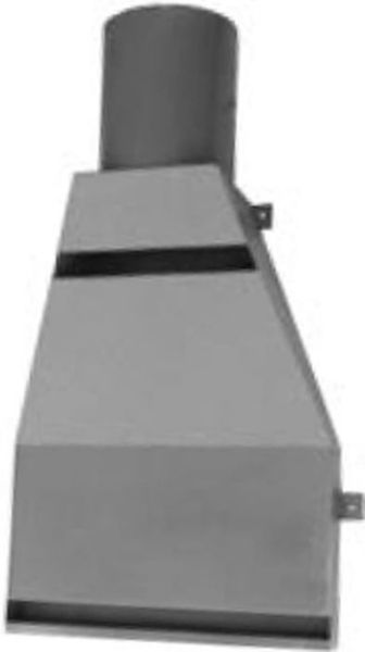 Picture of Welding, Booth Vent, 2 Intakes 2-1/2"x28" - Gray