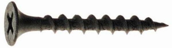Picture of Screw, Drywall, Phillips, Coarse, Black 2-1/2"Lx8D Bugle Head