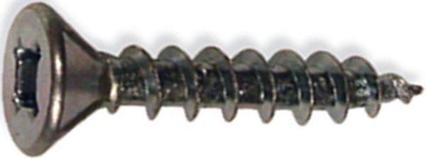 Picture of Screw, Square Drive, Flat Head, Zinc Plated 1/2"Lx6D
