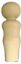 Picture of Little People, Birch, Woman, 25pc 3/4"Dx2-1/4"H