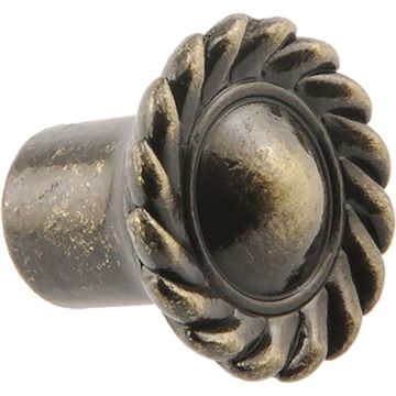 Picture of Knob, Screw, Antique Brass, pkg/2 3/4"D