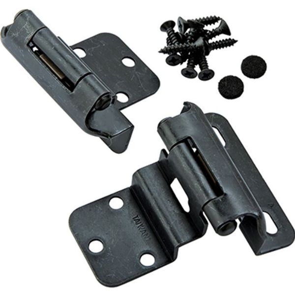 Picture of Hinge, Cabinet, 3/8" Inset Partial Wrap Oil Rubbed Bronze