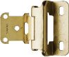 Picture of Hinge, Cabinet, Partial Wrap 1/4" Overlay Brass