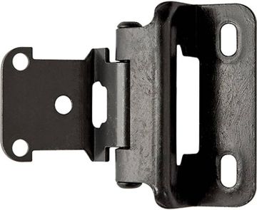 Picture of Hinge, Cabinet, Partial Wrap 1/4" Overlay Oil Rubbed Bronze