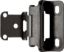 Picture of Hinge, Cabinet, Partial Wrap 1/4" Overlay Oil Rubbed Bronze