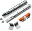 Picture of Slides, Drawer, Full Extension, Self Close, Under Mount 18", Zinc Finish