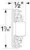 Picture of Slides, Drawer, Full Extension, Side Mount 18", Zinc Finish