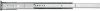 Picture of Slides, Drawer, Full Extension, Center Mount 18", Zinc Finish