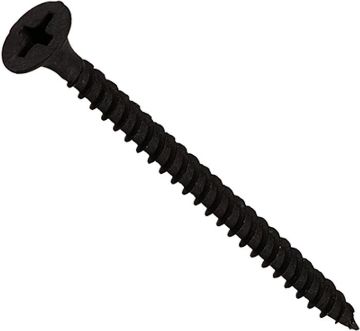 Picture of Screw, Drywall, Phillips, Fine, Black 2"Lx6D Bugle Head