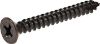 Picture of Screw, Drywall, Phillips, Coarse, Black 2-1/4"L Bugle Head