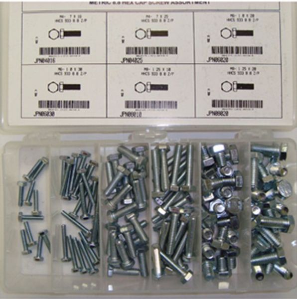 Picture of Screw, Cap, Assortment Hex Steel Metric