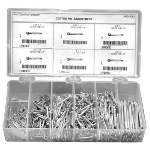 Picture of Pin, Cotter, Steel, Assortment 1/16"x1/2"-1/4"x2" w/Storage B