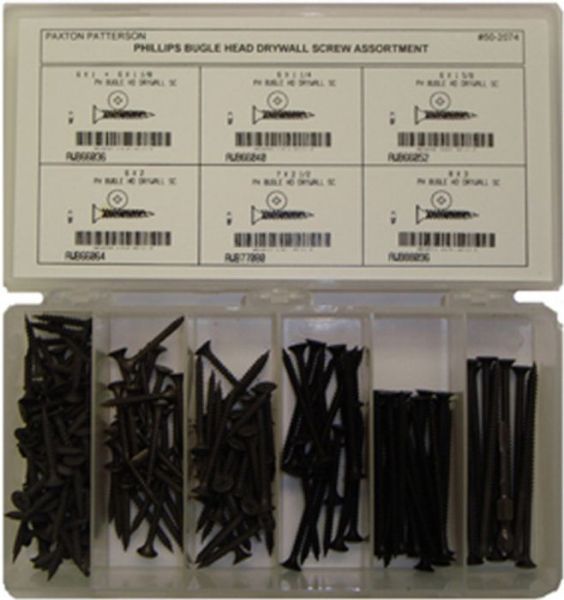 Picture of Screw, Drywall, Assortment w/1-P2 Drive Bit