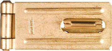 Picture of Hasp, Safety, Brass Plated 1-1/2"x3"