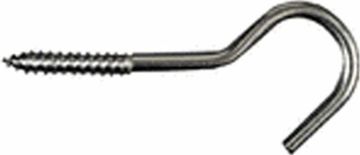 Picture of Hook, Screw, Zinc Plated 1-11/16" OAL