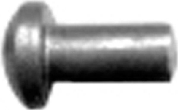 Picture of Rivet, Soft Iron, Round Head, 417 per lb 1/8"Dx1/2"L