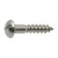 Picture of Screw, Wood, Slotted, Round Head, Steel 3/4"Lx6D